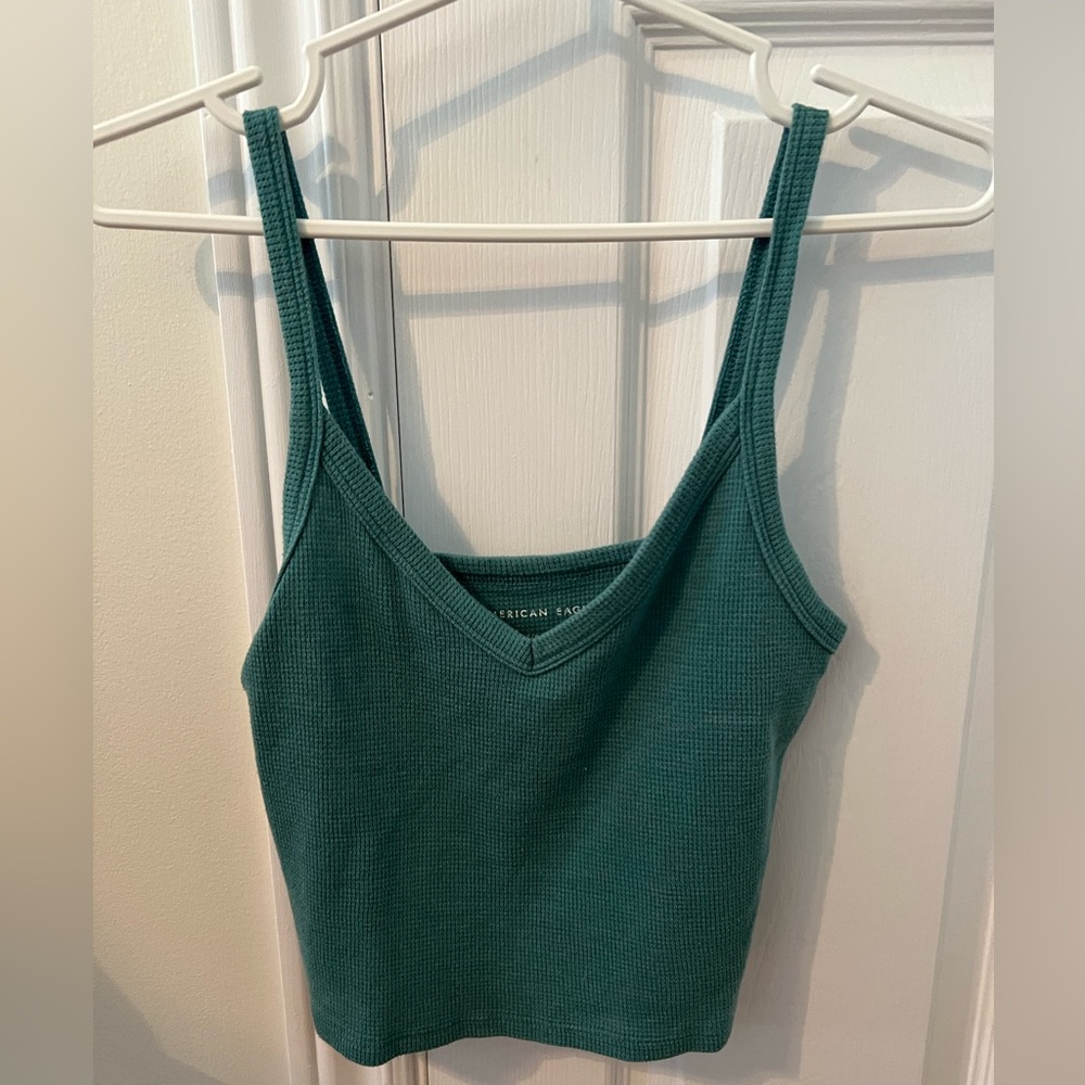 American Eagle Outfitters Teal Camisole Small